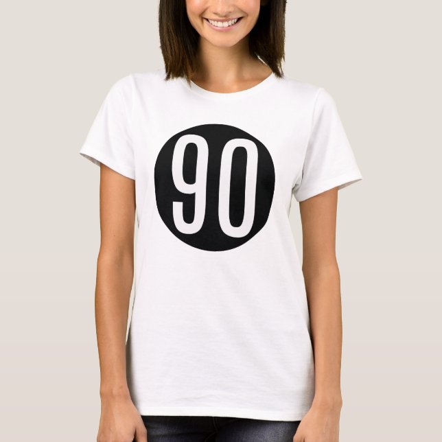 T-shirt 90 - Sportif (Devant)