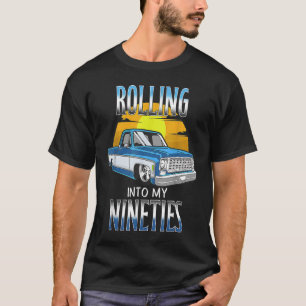 T-shirt 90e anniversaire du conducteur de camion de ramass