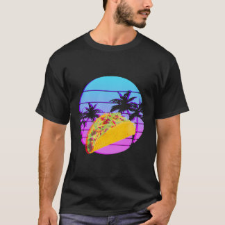T-shirt 90'S 80'S Retro Taco Japonais Otaku Apesthétique V