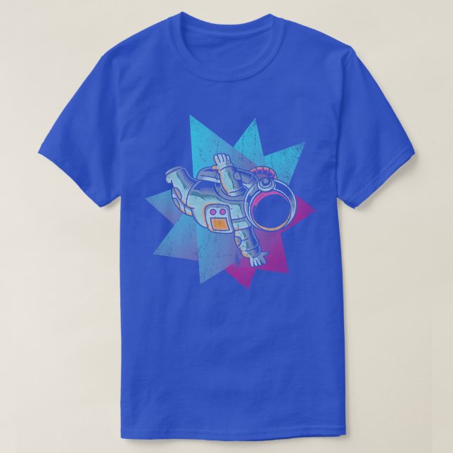 T-shirt 90s Art Aesthetics Outer Space Synthwave Vaporwave (Design devant)