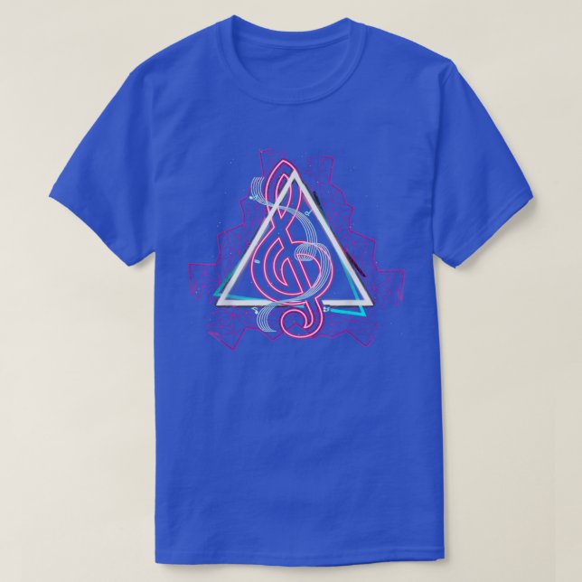 T-shirt 90s Art classique Musique Lover Vaporwave Musique  (Design devant)