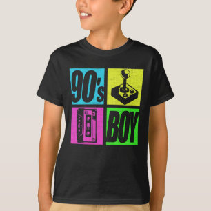 T-shirt 90s Boy 1990s Fashion 90 Theme Party 90s