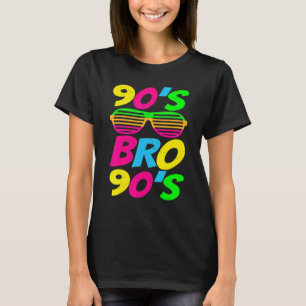 T-shirt 90s Bro Classic Costume Musique Né En 1990