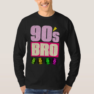 T-shirt 90s Bro Vinyl 90s Musique 1990s Theme Party Nineti