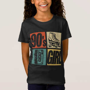 T-Shirt 90s Girl 1990s Fashion 90 Theme Party 90s