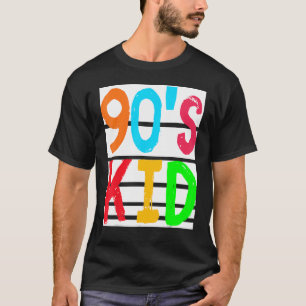 T-shirt 90's Kid Outfit Femmes Hommes Vintage Retro 3