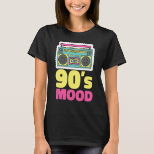 T-shirt 90's Mood Cassette Bande Boombox Années 90 Music R