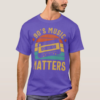 T-shirt 90s Music Matters Sunset Old School Nostalgia Gift