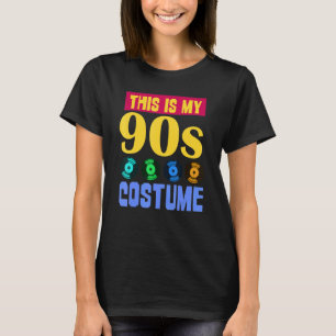 T-shirt 90s Musique 1990s Fête C'Est Mon Costume 90s Neuf