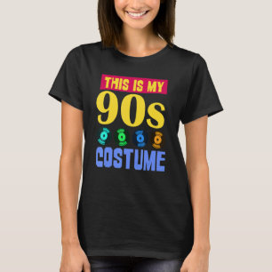 T-shirt 90s Musique 1990s Fête C'Est Mon Costume 90s Neuf