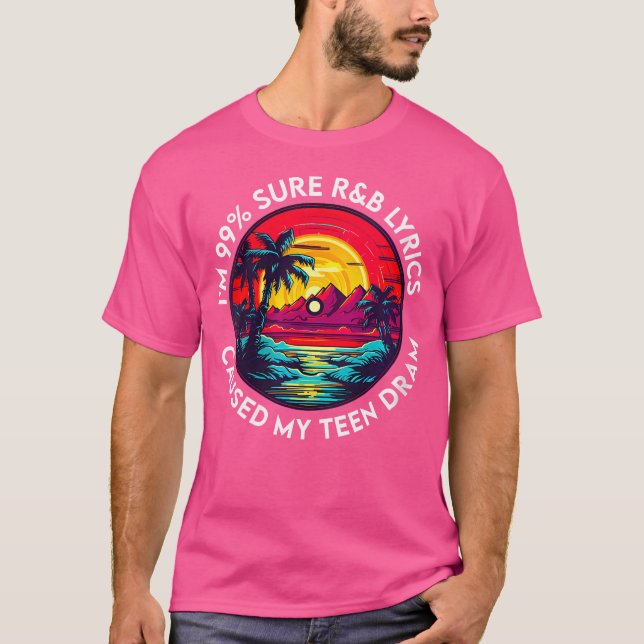 T-shirt 90'S Musique Rb Pour Hommes Filles Rnb Lover Rhyth (Devant)