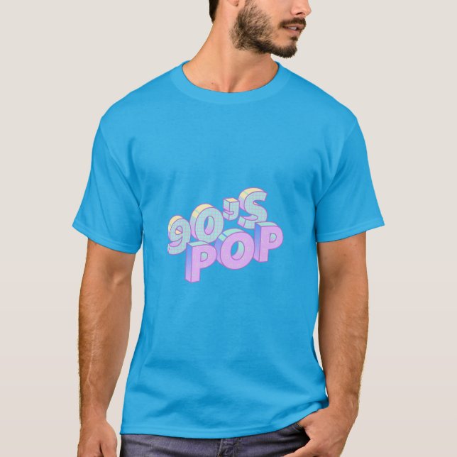 T-shirt 90's pop (Devant)