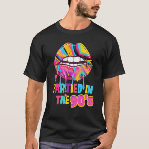 T-shirt 90s Pour Femmes Rave Outfit & 90s Festival Costume