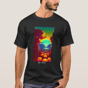 T-shirt 90's Rétro Japonais Vaporwave Otaku esthétique 4