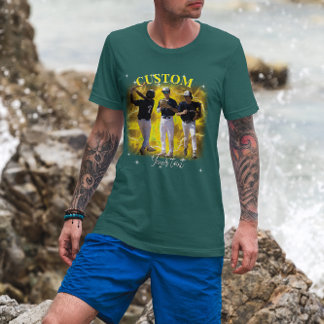 T-shirt 90's Sport Bootleg Rap Custom Photo