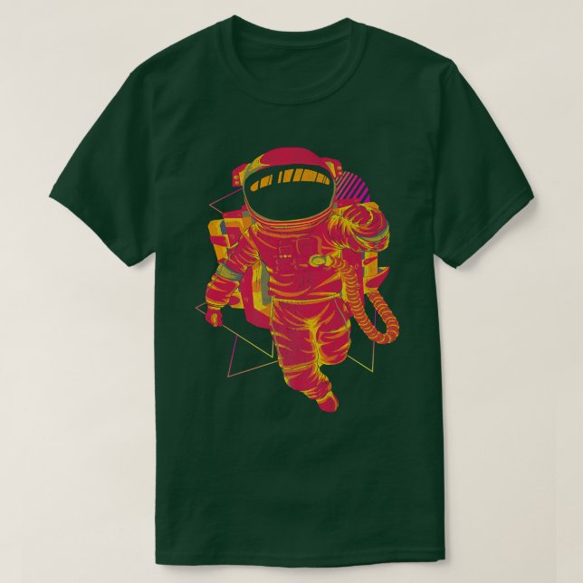 T-shirt 90s Vaporwave Art Esthétique Espace Extra Synthwav (Design devant)