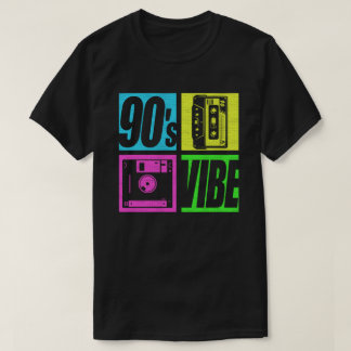 T-shirt 90s Vibe 1990s Mode 90 Theme Party 90s