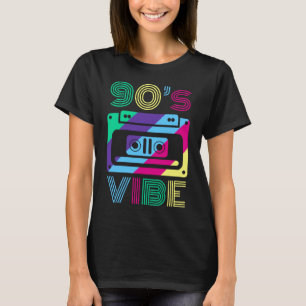 T-shirt 90s Vibe 90's thème Party Outfit Maman Papa