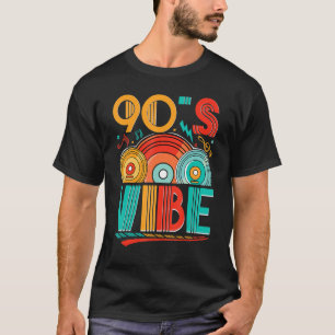 T-shirt 90s Vibe CD 90s Musique 1990s Génération Rétro Neu