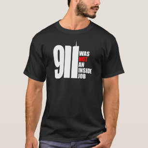 T-shirt 911 n'était pas une pièce en t du travail