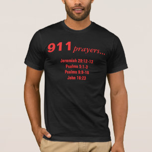 T-shirt 911 prières