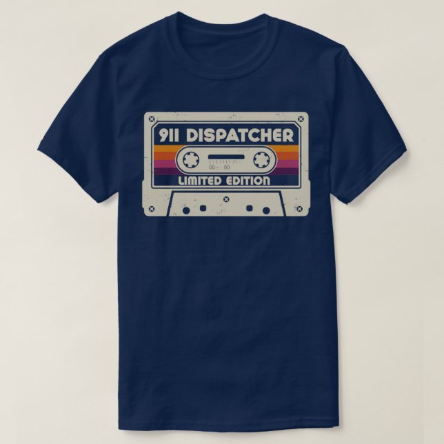T-shirt 911 Profession DISPATCHER (Design devant)