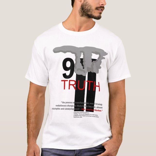 T-shirt 911 tours de vérité (Devant)