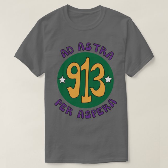 T-shirt 913 Ad Astra Per Aspera (Design devant)
