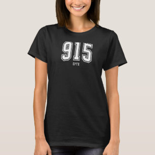 T-shirt 915 El Paso TX Classic Athletic 11