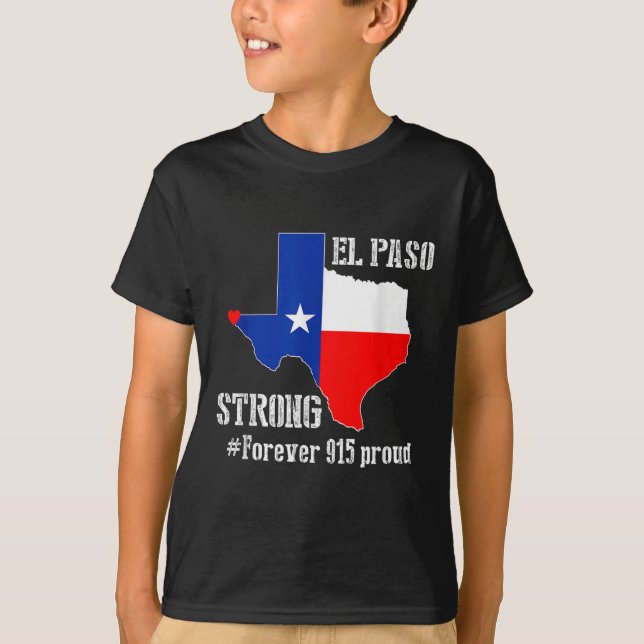 T-shirt 915 Fier El Paso Chemise forte (Devant)