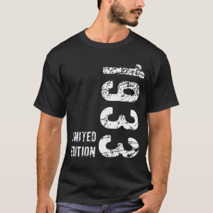 T-shirt 91e cadeau d'anniversaire 1933 Edition limitée 91
