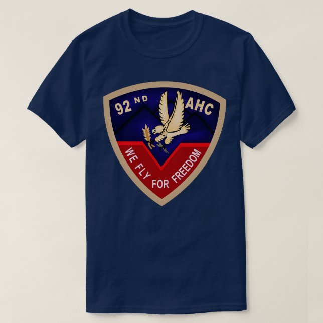 T-shirt 92e Assault Helicopter Company AHC (Design devant)