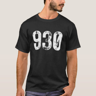 T-shirt 930 Area Code Evansville IN Mobile Telephone Area 