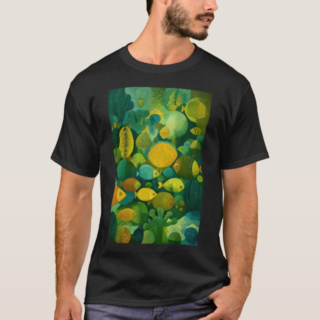 T-shirt 942 Abstrait (Devant)