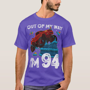 T-shirt 94e anniversaire Garçon Monster Camion De Mon Chem