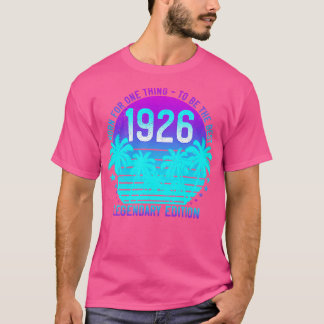 T-shirt 95e anniversaire Esthétique Vintage 1926 Sunset Pa
