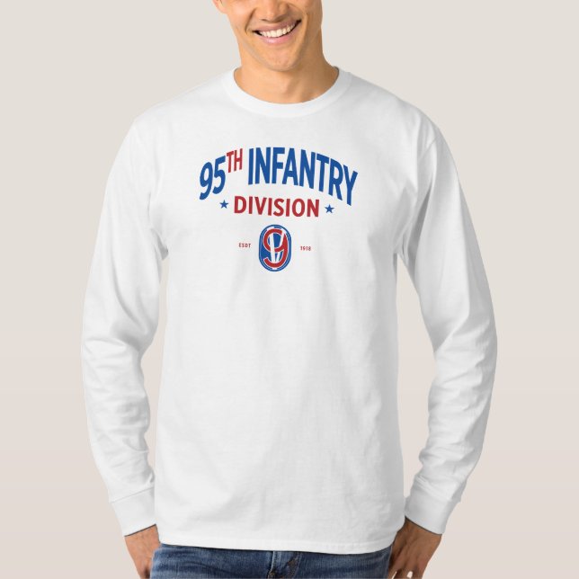 T-shirt 95e division d'infanterie Long (Devant)