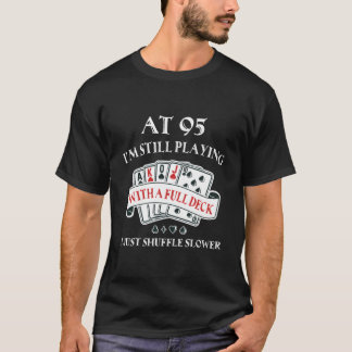 T-shirt 95Th For 95 Playing Cards