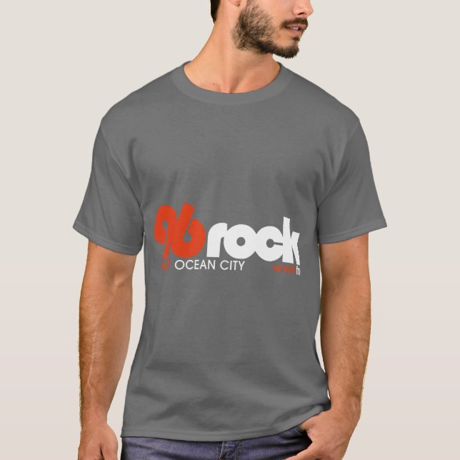 T-shirt 96 Rock WWTR West Ocean City (Devant)