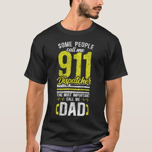 T-shirt 975 Dispatcher Thin Gold Line Certaines Personnes  (Devant)