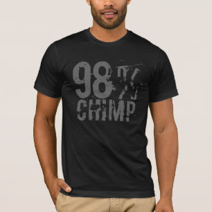 T-shirt 98% CHIMP - Geek