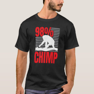 T-shirt 98 Chimp Monkey  Ape Chimpanzee Whisperer