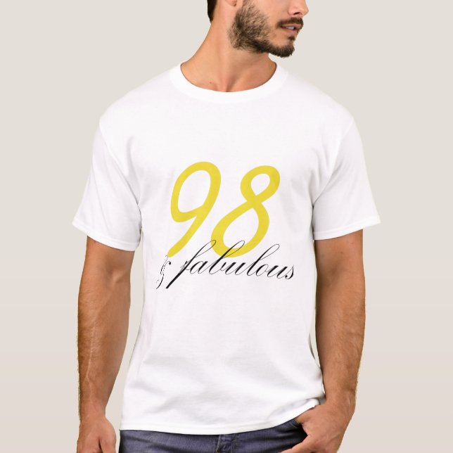 T-shirt 98 et fabuleux (Devant)