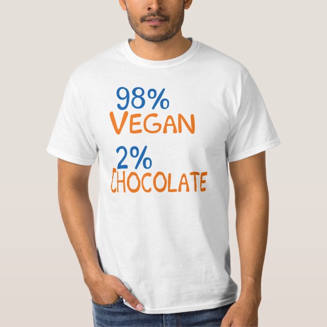 T-shirt 98 % Vegan (Devant)