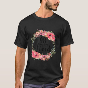 T-shirt 98Ème 98 Aimé Awesome Depuis 1923