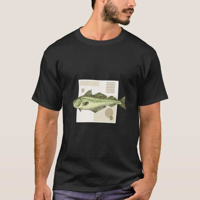 T-shirt 9934 Pollock Fish  Pr (Devant)
