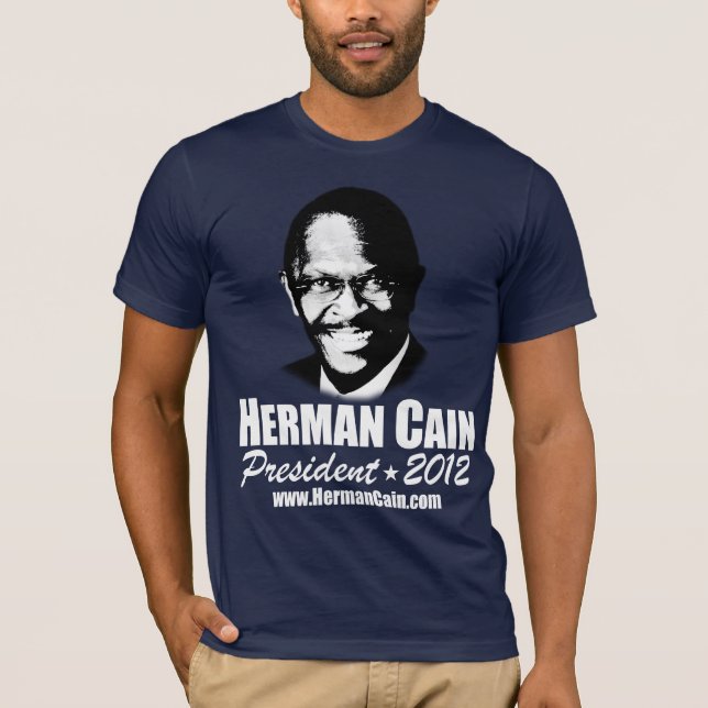 T-shirt 999 Herman Caïn 2012 (Devant)