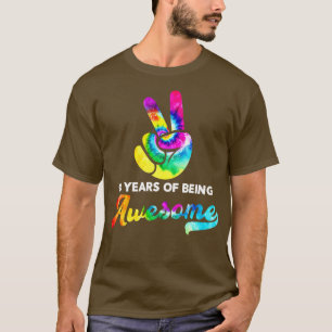 T-shirt 99 Ans D'Être Étonnant Tie Dye Anniversaire