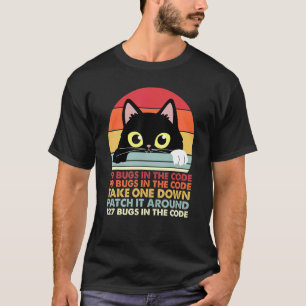 T-shirt 99 bogues dans le code de prendre un patch en bas 