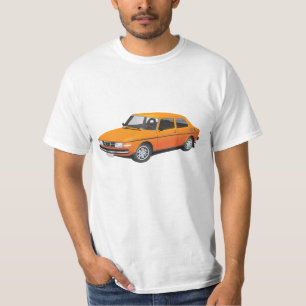 T-shirt 99 orange SAAB